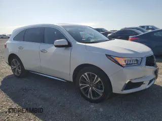 2020 Acura MDX Technology with VIN 5J8YD4H50LL019408, listed as a Copart auction lot 52778605 with 20,393 mi miles and Salvage title. Bid and sale history available at DreamBid. Image 4.