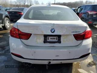 2018 BMW 4 Series 430i with VIN WBA4J1C59JBA30115, listed as a Copart auction lot 41644655 with Not Provided miles and Salvage Title. Bid and sale history available at DreamBid. Image 6.