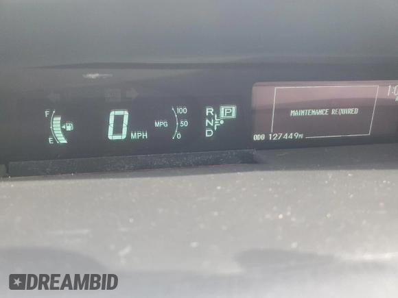 2012 Toyota Prius One with VIN JTDKN3DU3C5498632, listed as a Copart auction lot 47883705 with 127,449 mi miles and Salvage Title. Bid and sale history available at carsss.com. Image 9.