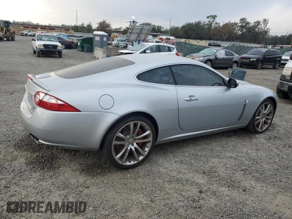 2008 Jaguar XK with VIN SAJWA43C989B24896, listed as a Copart auction lot 78328454 with 0 mi miles and Salvage Title. Bid and sale history available at carsss.com. Image 3.
