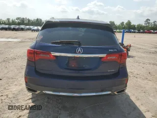 2020 Acura MDX w/Technology Pkg with VIN 5J8YD4H57LL017073, listed as a Copart auction lot 54765835 with 27,425 mi miles and Clean Title. Bid and sale history available at carsss.com. Image 6.