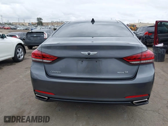 2016 Hyundai Genesis 3.8L with VIN KMHGN4JEXGU121098, listed as a IAAI auction lot 42061607 with 138,650 mi miles and . Bid and sale history available at DreamBid. Image 16.