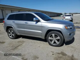 2014 Jeep Grand Cherokee Overland with VIN 1C4RJFCG0EC542527, listed as a Copart auction lot 51776655 with 167,703 mi miles and Salvage Title. Bid and sale history available at DreamBid. Image 4.