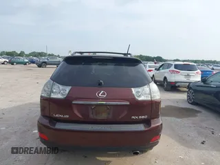2008 Lexus RX 350 with VIN JTJGK31U189851742, listed as a IAAI auction lot 42145201 with 207,369 mi miles and . Bid and sale history available at DreamBid. Image 16.