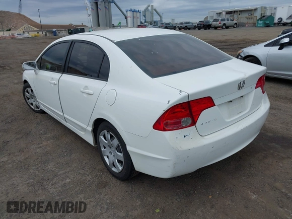 2006 Honda Civic LX with VIN 1HGFA16556L084177, listed as a IAAI auction lot 42053325 with 142,664 mi miles and . Bid and sale history available at DreamBid. Image 3.