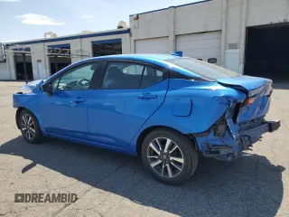 2021 Nissan Versa SV with VIN 3N1CN8EV4ML834866, listed as a Copart auction lot 62489485 with 74,300 mi miles and Salvage title. Bid and sale history available at DreamBid. Image 2.