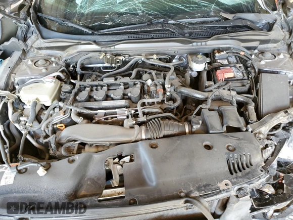 2020 Honda Civic Sedan EX with VIN 19XFC1F37LE205125, listed as a Copart auction lot 54004475 with 64,031 mi miles and Salvage Title. Bid and sale history available at carsss.com. Image 11.