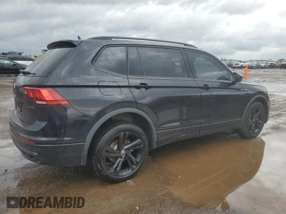 2024 Volkswagen Tiguan SE R-Line Black с VIN 3VV8B7AX3RM069570, выставлен на аукционе Copart как лот 55841875 с пробегом 12 720 миль миль и Списание • Salvage title. История ставок и продаж доступна на DreamBid. Изображение 3.