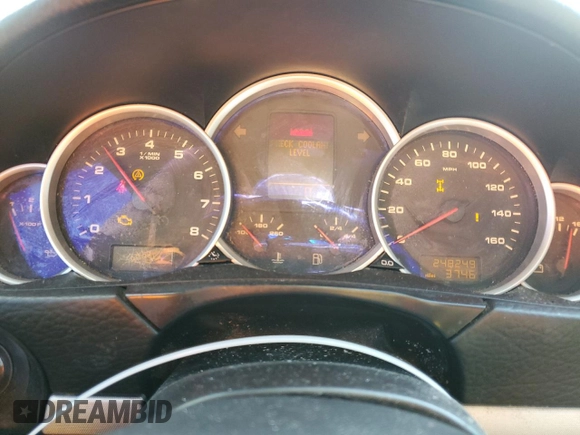 2004 Porsche Cayenne S with VIN WP1AB29P54LA69344, listed as a Copart auction lot 77030654 with 248,249 mi miles and Salvage Title. Bid and sale history available at carsss.com. Image 9.