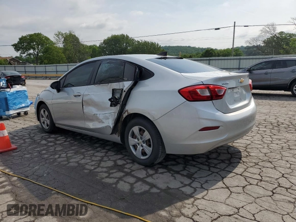 2018 Chevrolet Cruze LS with VIN 1G1BC5SM6J7106032, listed as a Copart auction lot 54736655 with 107,685 mi miles and Salvage Title. Bid and sale history available at DreamBid. Image 2.