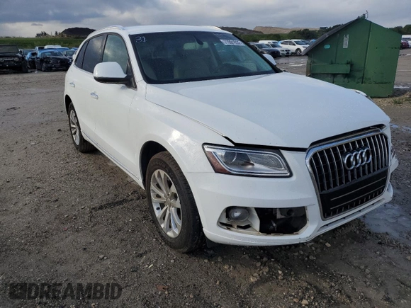 2015 Audi Q5 with VIN WA1CFBFP3FA021711, listed as a Copart auction lot 71991832 with Not provided miles and . Bid and sale history available at DreamBid. Image 4.