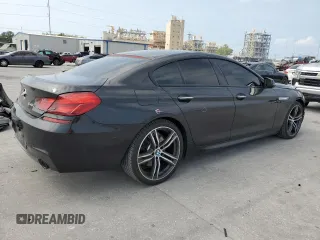 2018 BMW 6 Series 640i with VIN WBA6D0C52JG852944, listed as a Copart auction lot 54681154 with 111,650 mi miles and Salvage Title. Bid and sale history available at carsss.com. Image 3.