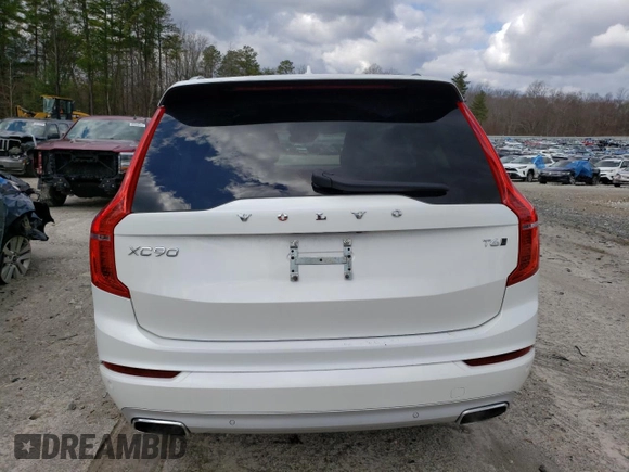 2020 Volvo XC90 Momentum with VIN YV4A221K3L1537726, listed as a Copart auction lot 48919765 with 60,763 mi miles and Salvage title. Bid and sale history available at DreamBid. Image 6.