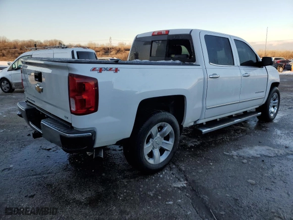 2017 Chevrolet Silverado 1500 LTZ with VIN 3GCUKSEC5HG101889, listed as a Copart auction lot 46186245 with 96,419 mi miles and Salvage Title. Bid and sale history available at carsss.com. Image 3.