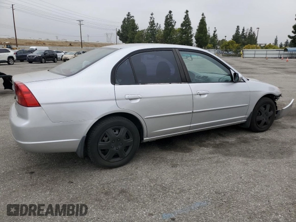 2003 Honda Civic LX with VIN 1HGES16573L014846, listed as a Copart auction lot 49913235 with 200,178 mi miles and Salvage Title. Bid and sale history available at DreamBid. Image 3.