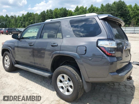 2018 Toyota 4Runner SR5 z VIN JTEBU5JR5J5594706, wystawiony jako Copart lot #62806365 z przebiegiem 103 428 mil mil oraz Szkoda całkowita • Salvage title. Historia ofert i sprzedaży dostępna na DreamBid. Obrazek 2.