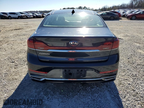 2020 Kia Cadenza Technology with VIN KNALC4J14L5237890, listed as a Copart auction lot 41560615 with 29,504 mi miles and Salvage Title. Bid and sale history available at carsss.com. Image 6.