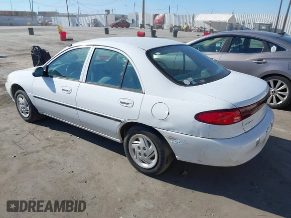 1999 Ford Escort LX with VIN 1FAFP10P7XW216711, listed as a IAAI auction lot 41851068 with 70,499 mi miles. Bid and sale history available at carsss.com. Image 3.