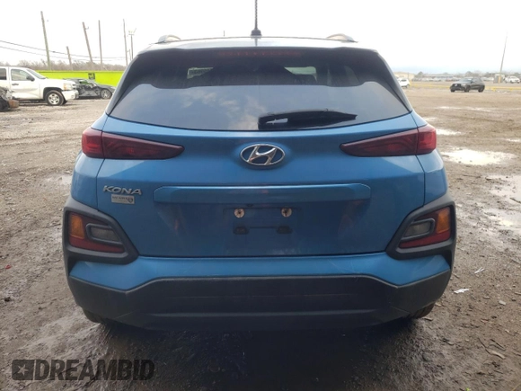 2018 Hyundai Kona SEL with VIN KM8K22AA0JU184609, listed as a Copart auction lot 37245963 with 100,622 mi miles. Bid and sale history available at carsss.com. Image 6.