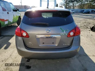 2012 Nissan Rogue S with VIN JN8AS5MVXCW716959, listed as a Copart auction lot 46670865 with 136,133 mi miles and Salvage Title. Bid and sale history available at DreamBid. Image 6.