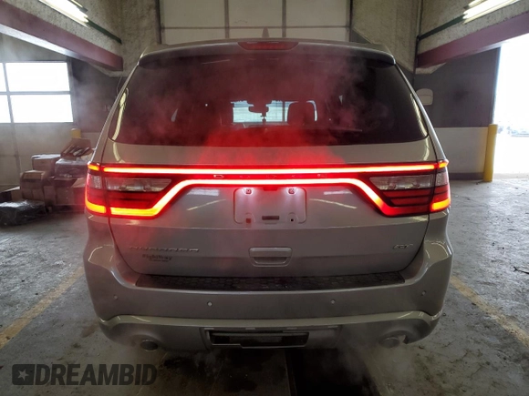 2019 Dodge Durango GT Plus with VIN 1C4RDHDG7KC721399, listed as a Copart auction lot 44747765 with 105,442 mi miles and Salvage Title. Bid and sale history available at carsss.com. Image 6.