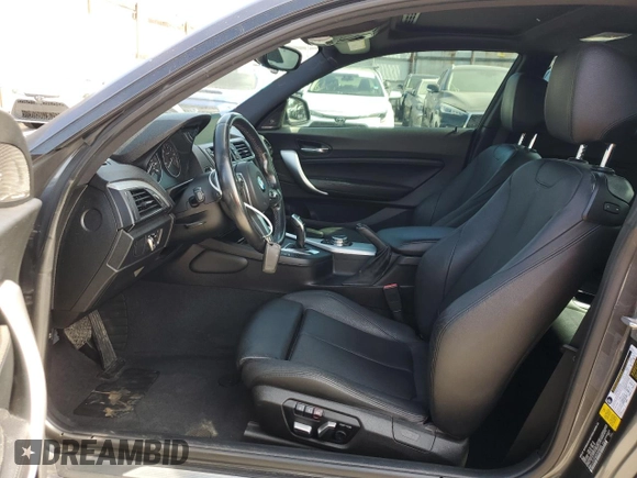 2016 BMW 2 Series M235i with VIN WBA1J7C52GV359958, listed as a Copart auction lot 65937374 with 82,231 mi miles and Salvage title. Bid and sale history available at DreamBid. Image 7.