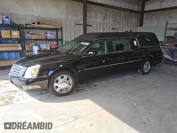 2008 Cadillac DTS Professional 1SH z VIN 1GEEH00Y08U500482, wystawiony jako Copart lot #48174095 z przebiegiem 44 557 mil mil oraz Tytuł czysty. Historia ofert i sprzedaży dostępna na DreamBid. Obrazek 1.