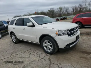 2012 Dodge Durango Crew with VIN 1C4RDJDG6CC153249, listed as a Copart auction lot 51892745 with 136,532 mi miles and Salvage Title. Bid and sale history available at carsss.com. Image 4.