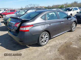 2015 Nissan Sentra SR with VIN 3N1AB7AP0FY353620, listed as a IAAI auction lot 41877838 with 106,757 mi miles and . Bid and sale history available at DreamBid. Image 4.