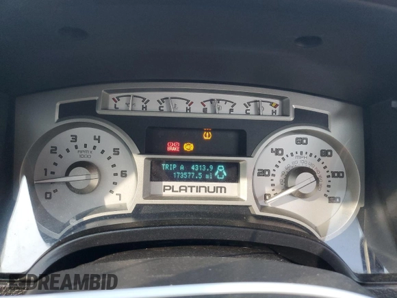 2010 Ford F-150 XL with VIN 1FTFW1EV7AFD74218, listed as a Copart auction lot 61984735 with 173,577 mi miles and Salvage title. Bid and sale history available at DreamBid. Image 9.