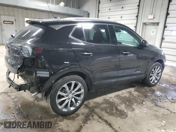 2024 Buick Encore GX Avenir with VIN KL4AMGSL3RB080625, listed as a Copart auction lot 41515685 with 7,074 mi miles and Salvage title. Bid and sale history available at DreamBid. Image 3.