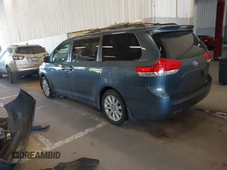 2014 Toyota Sienna Limited with VIN 5TDDK3DC6ES076022, listed as a IAAI auction lot 42174440 with 112,630 mi miles and . Bid and sale history available at DreamBid. Image 3.
