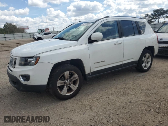 2015 Jeep Compass High Altitude Edition with VIN 1C4NJCEA4FD210141, listed as a Copart auction lot 46783525 with 123,815 mi miles and Salvage Title. Bid and sale history available at carsss.com. Image 1.