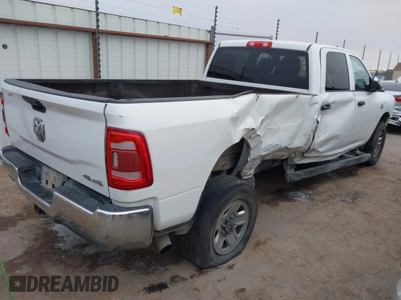 2021 Ram 2500 Tradesman with VIN 3C6UR5HL9MG582014, listed as a IAAI auction lot 41341443 with 127,007 mi miles and . Bid and sale history available at DreamBid. Image 4.