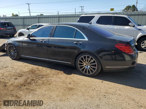2014 Mercedes-Benz S-Class S 550 with VIN WDDUG8CB3EA034899, listed as a Copart auction lot 48773355 with 182,868 mi miles and Salvage Title. Bid and sale history available at carsss.com. Image 2.