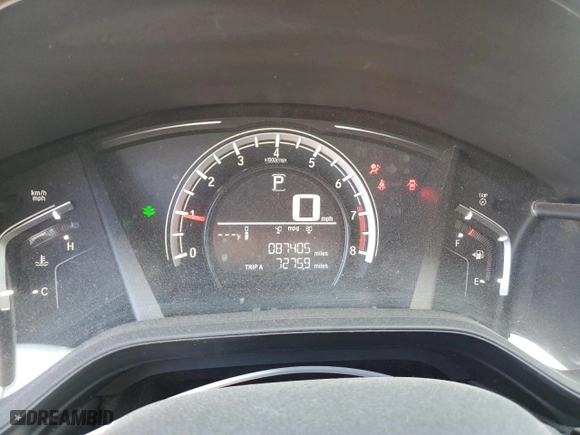 2019 Honda CR-V LX with VIN 2HKRW6H38KH202551, listed as a Copart auction lot 49079765 with 87,405 mi miles and Non Repairable. Bid and sale history available at carsss.com. Image 9.