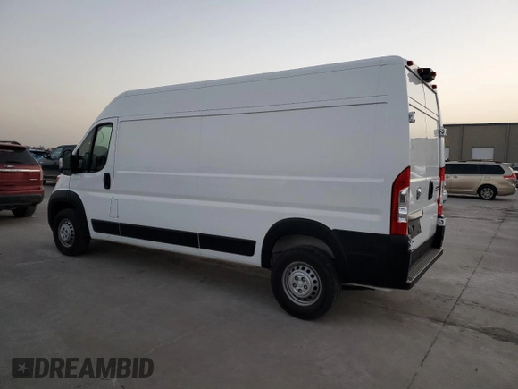 2024 Ram ProMaster Cargo Tradesman with VIN 3C6LRVDG7RE132725, listed as a Copart auction lot 49747225 with 2,020 mi miles and Salvage Title. Bid and sale history available at DreamBid. Image 2.