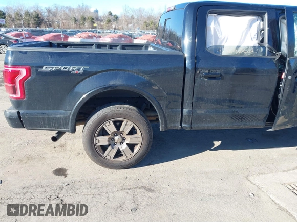 2016 Ford F-150 XLT with VIN 1FTEW1EG8GFD07598, listed as a IAAI auction lot 41704800 with 200,983 mi miles. Bid and sale history available at carsss.com. Image 17.