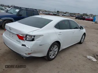 2014 Lexus ES 350 with VIN JTHBK1GG9E2148783, listed as a IAAI auction lot 41624707 with 130,481 mi miles. Bid and sale history available at carsss.com. Image 4.