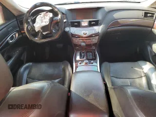 2012 Infiniti M37 with VIN JN1BY1AR3CM393920, listed as a Copart auction lot 77834604 with 133,730 mi miles and Non Repairable. Bid and sale history available at carsss.com. Image 8.