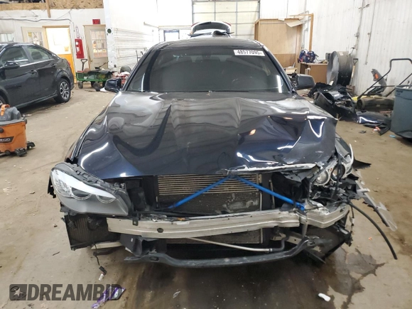 2013 BMW 5 Series 550i xDrive with VIN WBAFU9C57DDY70477, listed as a Copart auction lot 48577095 with 137,695 mi miles and Salvage Title. Bid and sale history available at carsss.com. Image 5.