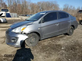 2019 Mitsubishi Mirage ES с VIN ML32F3FJ1KHF15575, выставлен на аукционе Copart как лот 46588695 с пробегом 48 915 миль миль и Списание • Salvage title. История ставок и продаж доступна на DreamBid. Изображение 1.