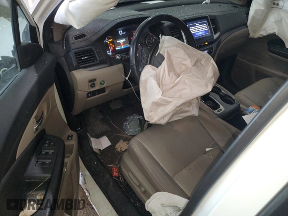 2017 Honda Pilot EX-L with VIN 5FNYF6H5XHB067562, listed as a Copart auction lot 50752245 with 110,610 mi miles and Salvage Title. Bid and sale history available at DreamBid. Image 8.