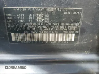 2017 Subaru Impreza Special Sports with VIN 4S3GTAL64H1713775, listed as a Copart auction lot 70824674 with 89,742 mi miles and Salvage title. Bid and sale history available at DreamBid. Image 14.