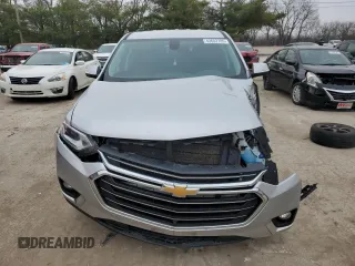 2021 Chevrolet Traverse LT Leather with VIN 1GNERHKW0MJ217454, listed as a Copart auction lot 43602785 with 96,733 mi miles and Salvage Title. Bid and sale history available at carsss.com. Image 5.