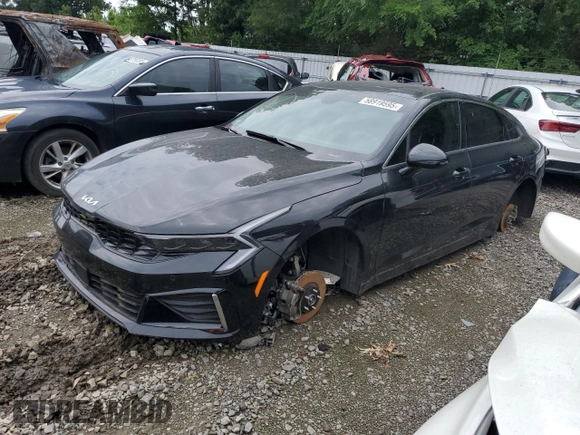2025 Kia K5 LXS z VIN KNAG24J74S5284568, wystawiony jako Copart lot #58919595 z przebiegiem 10 375 mil mil oraz Szkoda całkowita • Salvage title. Historia ofert i sprzedaży dostępna na DreamBid. Obrazek 1.