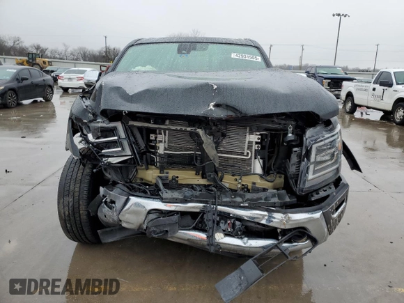 2023 Nissan Titan Pro-4X с VIN 1N6AA1ED5PN117960, выставлен на аукционе Copart как лот 42931505 с пробегом 19 754 миль миль и Списание • Salvage title. История ставок и продаж доступна на DreamBid. Изображение 5.