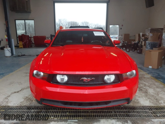 2011 Ford Mustang GT with VIN 1ZVBP8CF9B5161341, listed as a IAAI auction lot 41619383 with 125,163 mi miles. Bid and sale history available at carsss.com. Image 6.