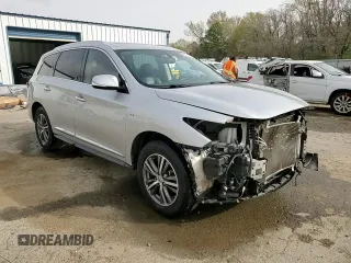 2017 Infiniti QX60 with VIN 5N1DL0MN4HC507133, listed as a Copart auction lot 48823865 with 184,428 mi miles and Salvage Title. Bid and sale history available at carsss.com. Image 15.