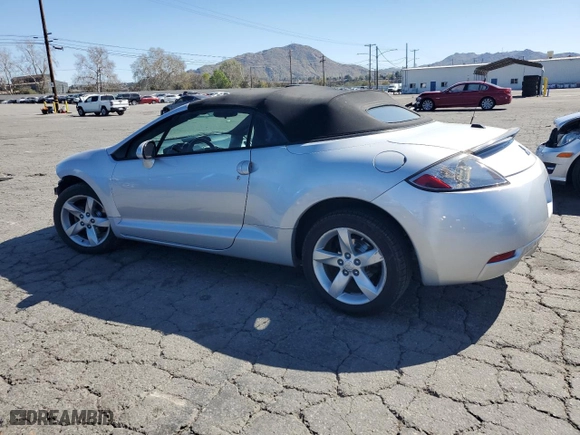 2008 Mitsubishi Eclipse GS with VIN 4A3AL25F38E034174, listed as a Copart auction lot 46838155 with 98,232 mi miles and Salvage Title. Bid and sale history available at carsss.com. Image 2.